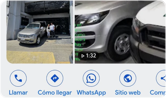 Información real de ejemplo